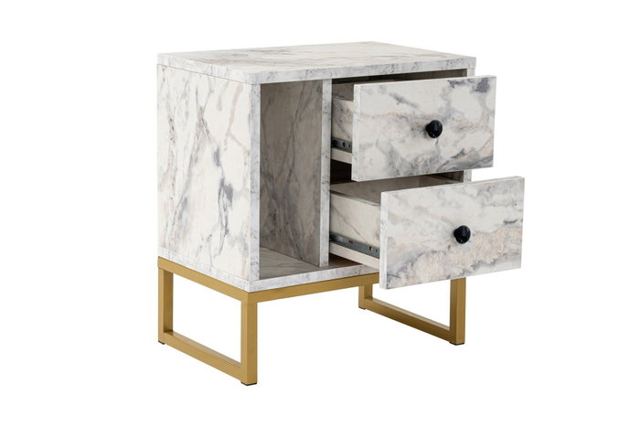 Nordure Glimmer - Fressia Marble, Gold Nordure Glimmer - Fressia Marble, Gold
